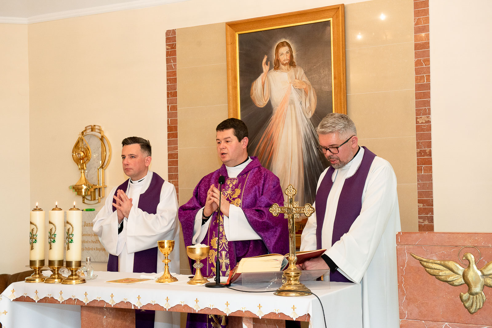Msza w Hospicjum 16